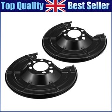 2x Rear Brake Disc Back Plates