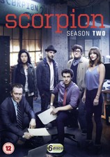 Scorpion: Season Two DVD (2016) Elyes Gabel cert 12 6 discs Fast and FREE P & P