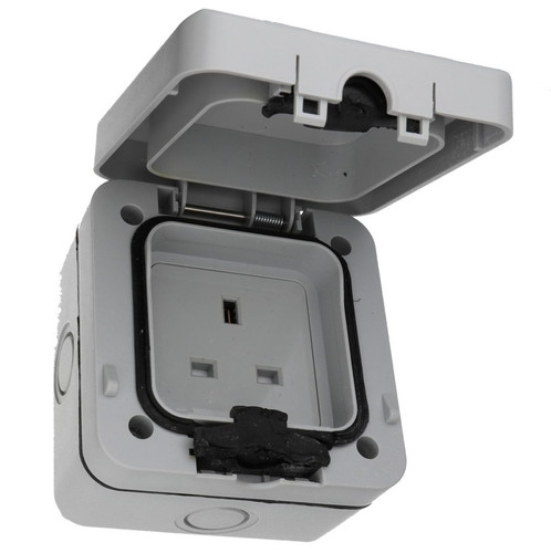 Weatherproof outdoor socket - weatherproof,