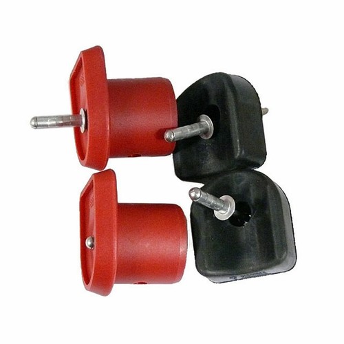Red fiamma carry bike - carry, rack