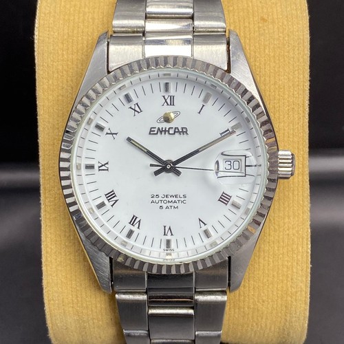 Rare enicar automatic white - enicar,