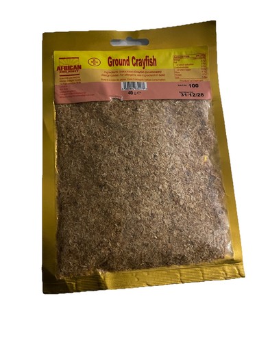 Smoked dried ground - smoked, crayfish