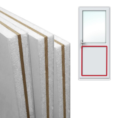 Upvc door panel reinforced - upvc,