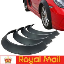 KYOSTAR 4Pcs Universal 80cm+60cm ABS Fender Flares School Wheel Arches Extension
