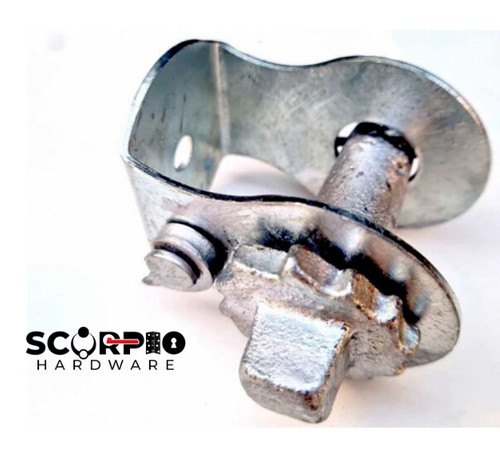 Galvanised ratchet strainer - galvanised,