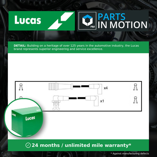 Leads ignition cables set - leads,