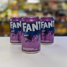 Fanta Grape 355ml x 3 Cans USA