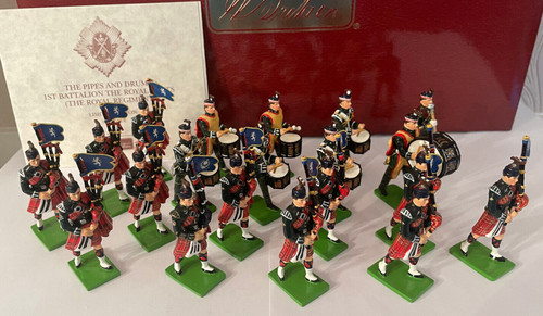 Britains 41150 pipes drums - pipes, &