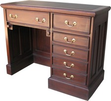 Kneehole computer desk solid - kneehole,