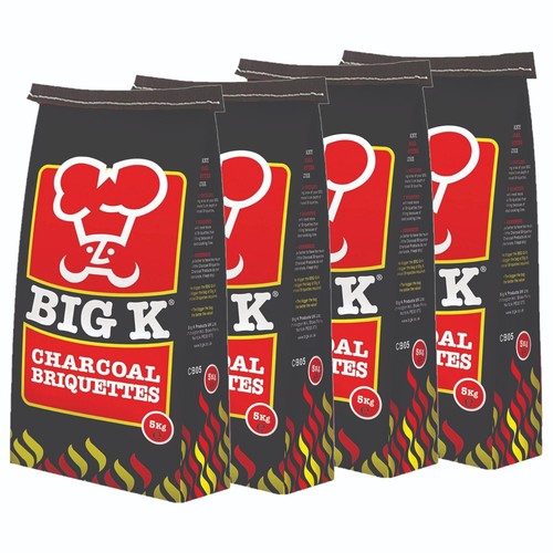 Big charcoal briquettes - big, k