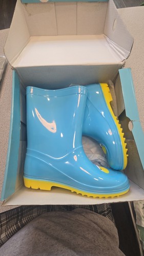 Boys blue wellington boots - boys,