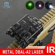 WADSN Tactical DBAL-A2 Light Aiming Green IR Laser Metal PEQ Torch Strobe Light
