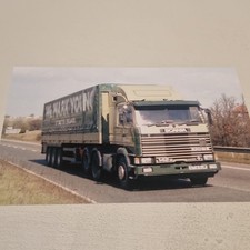 W M Mark Young Scania 142 Truck/Lorry photo  6x4 