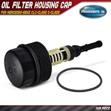 Oil Filter Housing Cover Cap for Mercedes-Benz CLC-Class C-Class Vito 6111800210