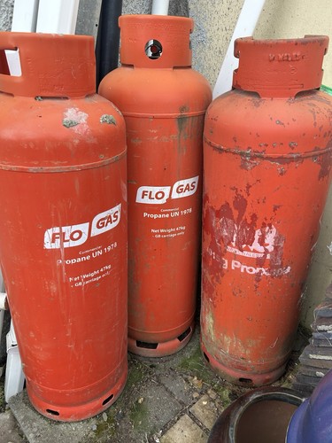 Empty 47kg propane gas bottles - 47kg,