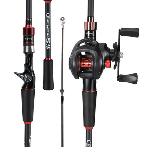 Casting reel and rod - reel,