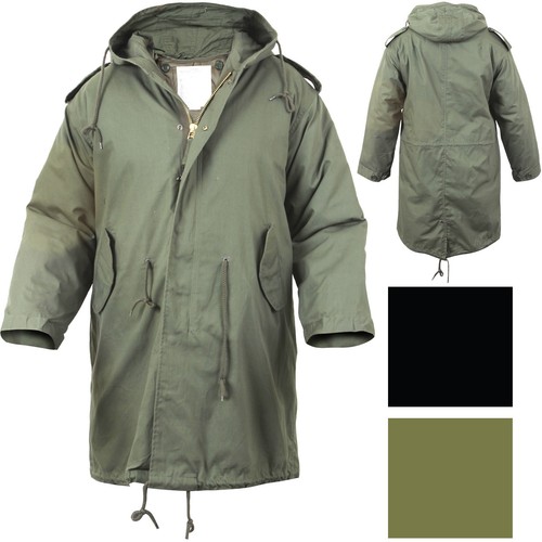 Military fishtail parka - military, m-51