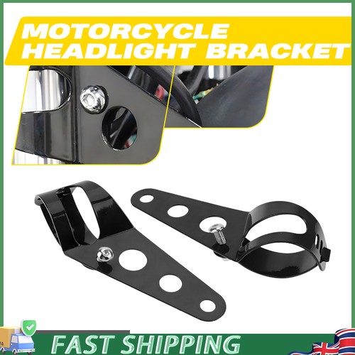 Motorcycle headlight brackets - headlight,