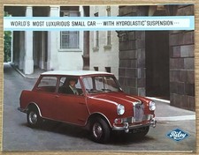RILEY ELF Mk II Car Sales Brochure FEB 1965 #H&E 6476