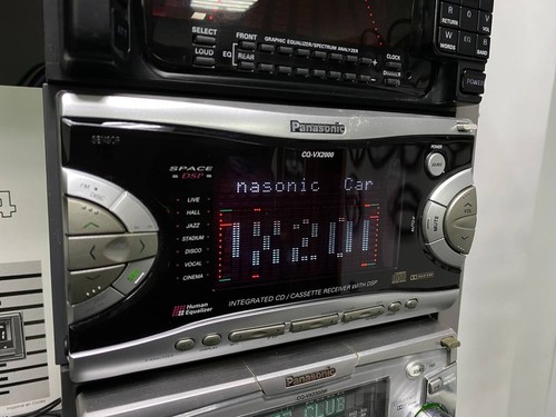 Jdm panasonic vx 2000w - ✮jdm, cq-vx