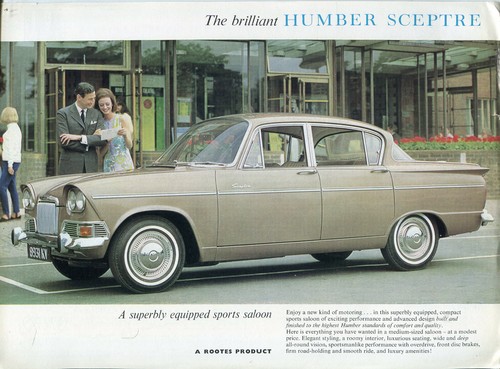 Humber sceptre 1962 - sceptre, uk