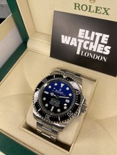 Rolex Sea-Dweller Deepsea Deep Blue James Cameron 2021 126660 Box And Papers