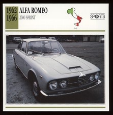 1962 - 1966  Alfa Romeo 2600