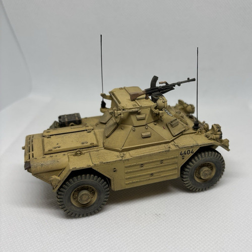 Diecast military armoured car - diecast,