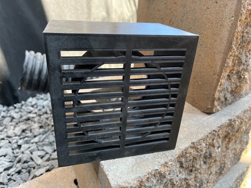 Block retaining wall drain - retaining,