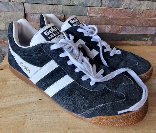 Gola harrier black suede - harrier,
