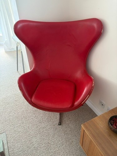 Egg chair replica of arne - of,