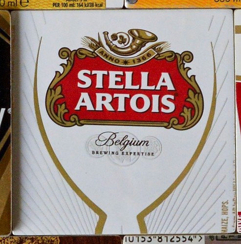 Stella artois drinks coaster - artois,