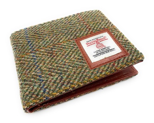 Men harris tweed bifold - men's,
