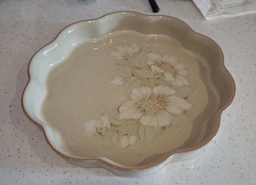 Denby daybreak quiche flan - quiche,