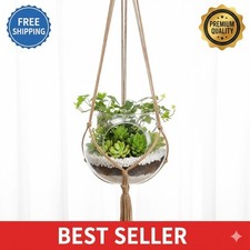 MACRAME JUTE PLANT HANGER