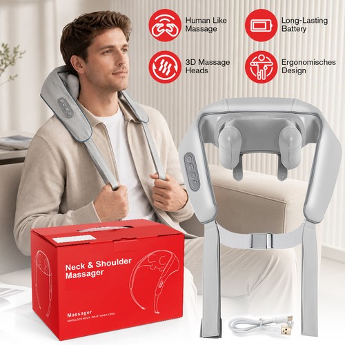 Neck and shoulder massager - shoulder,