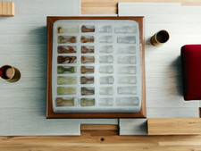 White Marble and Multi Green