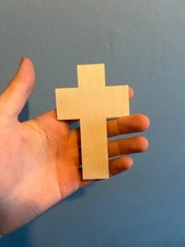 Wooden Cross Wall/Handheld
