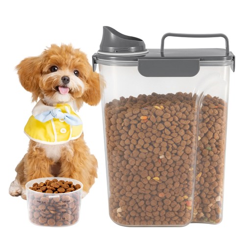 Dog food storage container - dog,