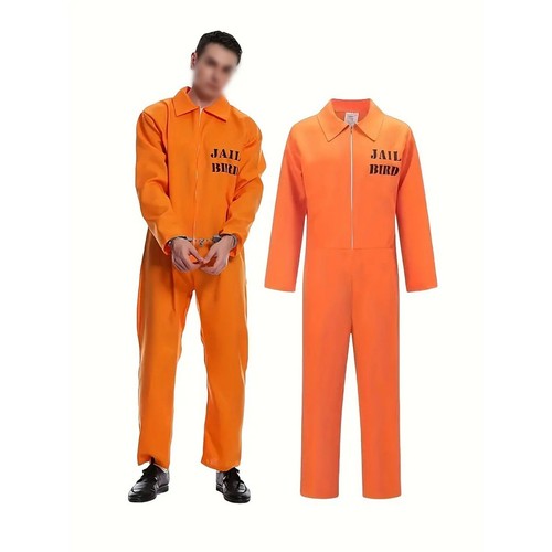 Adults mens prisoner costume - adults,