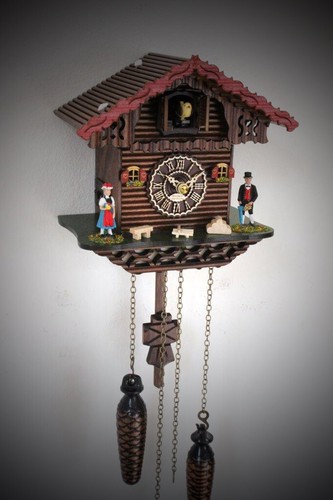 Cuckoo clock black - clock,