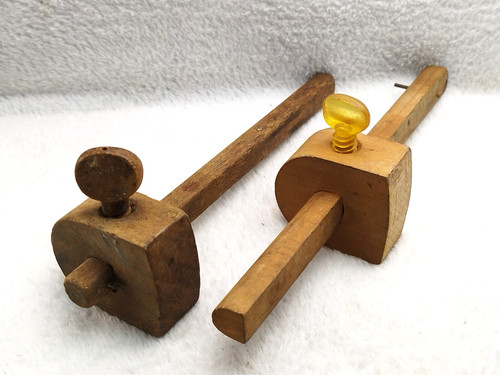 Vintage mortise marking - 2x,