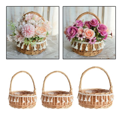 Flower basket storage - basket,