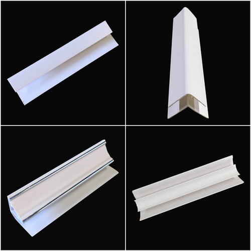 White 8mm trims for bathroom - 8mm,