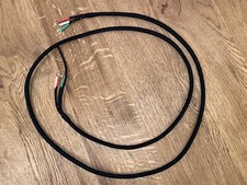 ☎️ Telephone Cord, Black, Line Braided 3-Way - Suitable for Gecophone ☎️