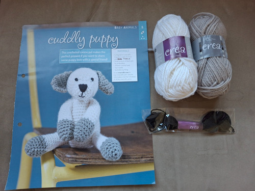 Crochet kit cuddly - crochet, "