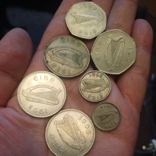 Job lot irish coins - job,