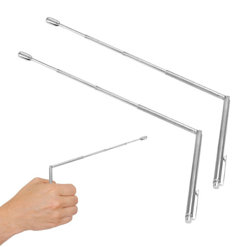 2pcs retractable dowsing rods - dowsing,