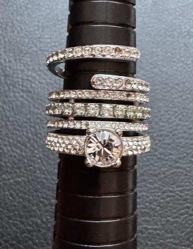 Genuine swarovski ring - 3x,