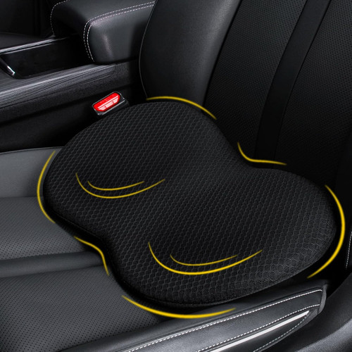 Wedge car seat cushion - wedge, cushion,